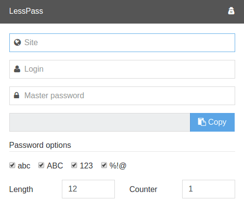 password generation